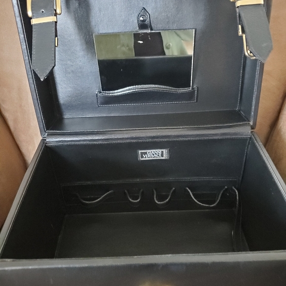 Authentic Rare Vintage Versace Train Case Toiletry - Picture 12 of 14